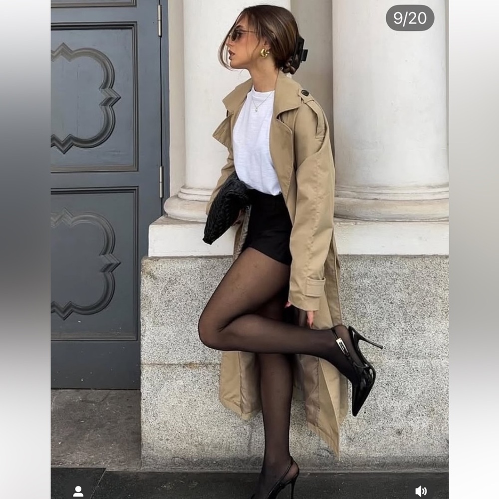 TREND ZARA NWT TRENDING BELT COAT 
🚨 FIRM PRICE NO DISCOUNT ON THIS COAT - Picture 4 of 16